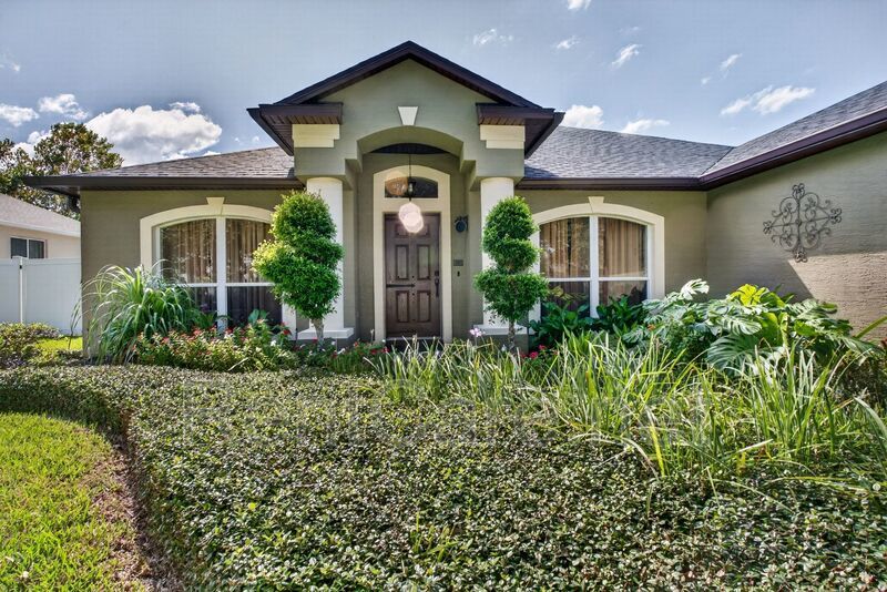 Gorgeous 4/2 Tuscan Inspired Home with Private Pool and Fence Enclosed Yard! St. Cloud near Lake Nona District! property image